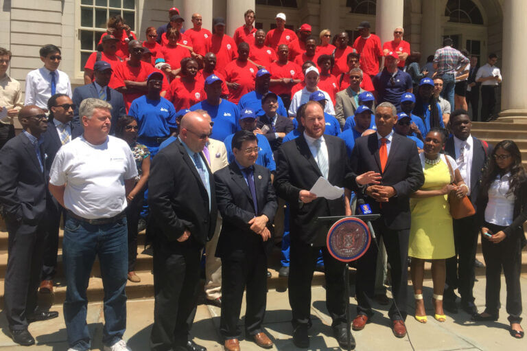 Greenfield Rallies for Cleaner Streets, Better Jobs