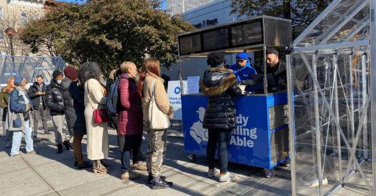 The Doe Fund Partners with Google to Give Out Thanksgiving Meals