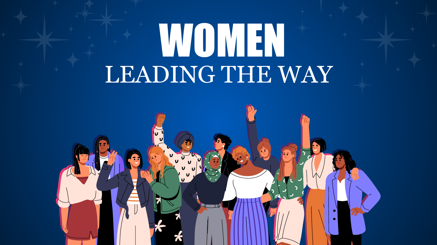 women leading the way
